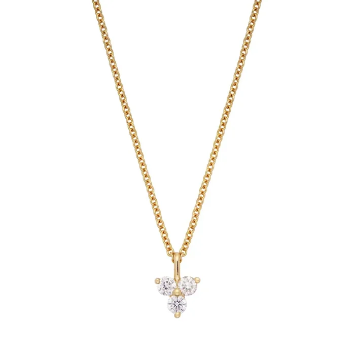 Diamond Florette Necklace