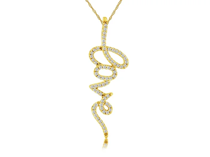Diamond Love Necklace