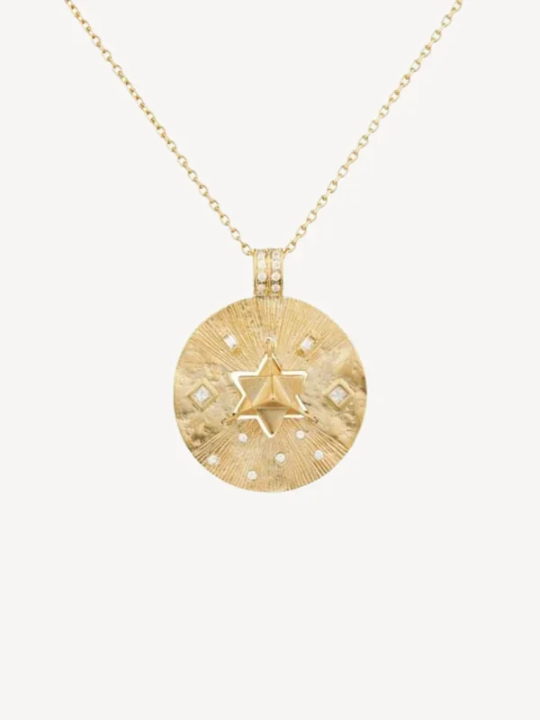 Diamond Merkabah Necklace