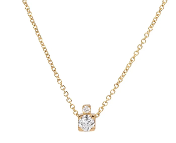 Diamond Orangerie Pendant Necklace