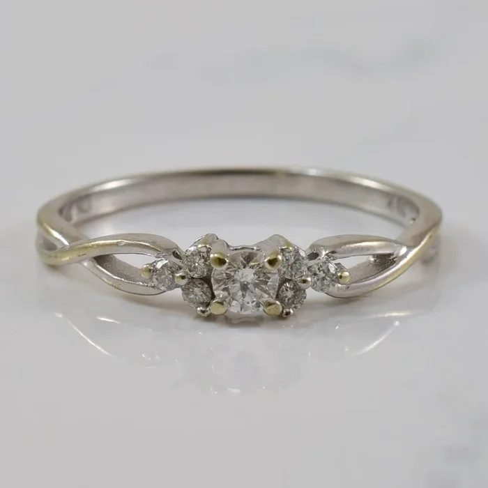 Diamond Promise Ring | 0.12ctw | SZ 5.75 |