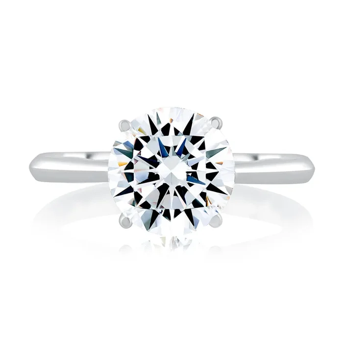 Diamond Semi Mount Ring | 14k White (1.50ct Head)