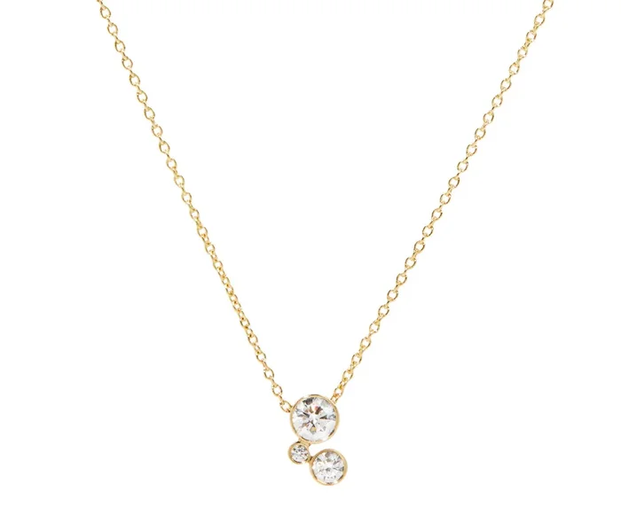 Diamond Stella Simple Necklace