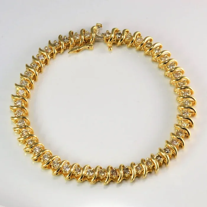 Diamond Tennis Bracelet | 2.20 ctw, 7.5”|