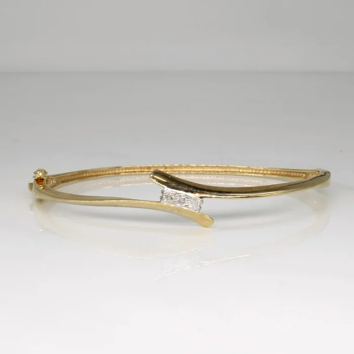 Diamond Tension Set Bracelet | 0.12ctw | 7.5″ |