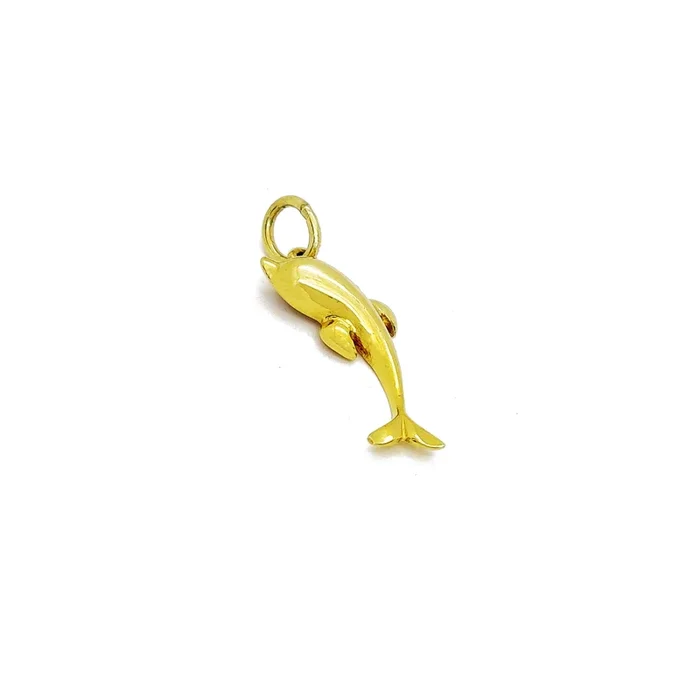 Dolphin Pendant (14K)