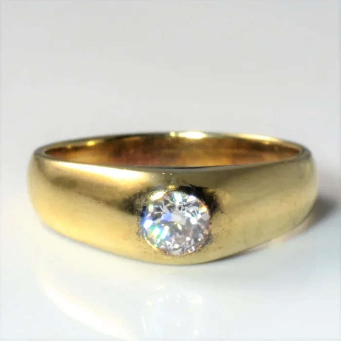 Edwardian Era Old European Diamond Ring | 0.46ct | SZ 9.75 |