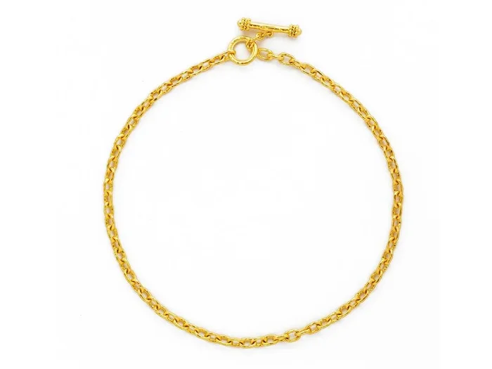 Elizabeth Locke “Orvieto” Link Necklace 17″