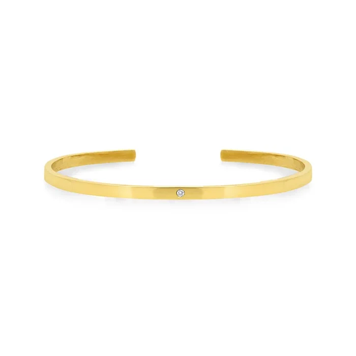 Ellen Cuff with Diamond Accent
