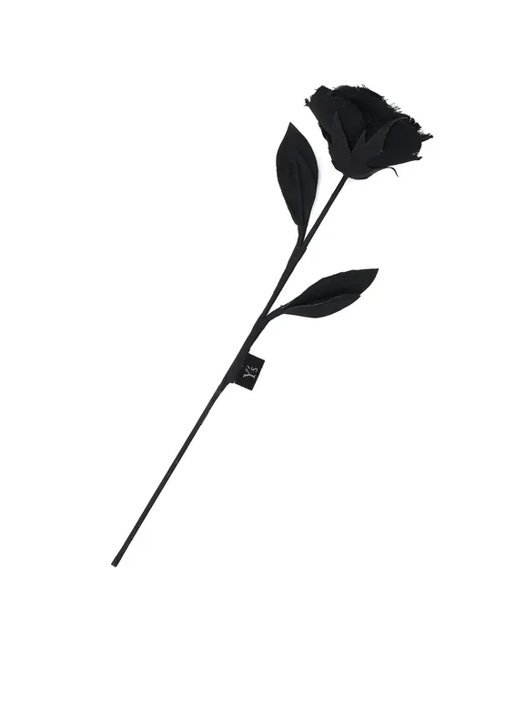 FABRIC FLOWER – WOOL GABARDINE ROSE