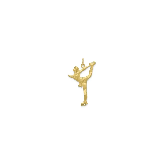Figure Skater Pendant (10K)