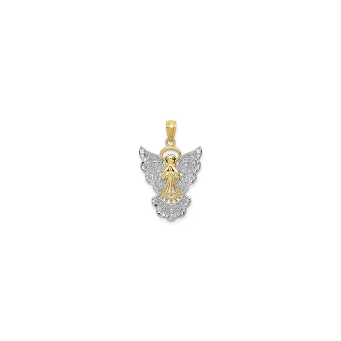 Filigree Angel Pendant (14K)