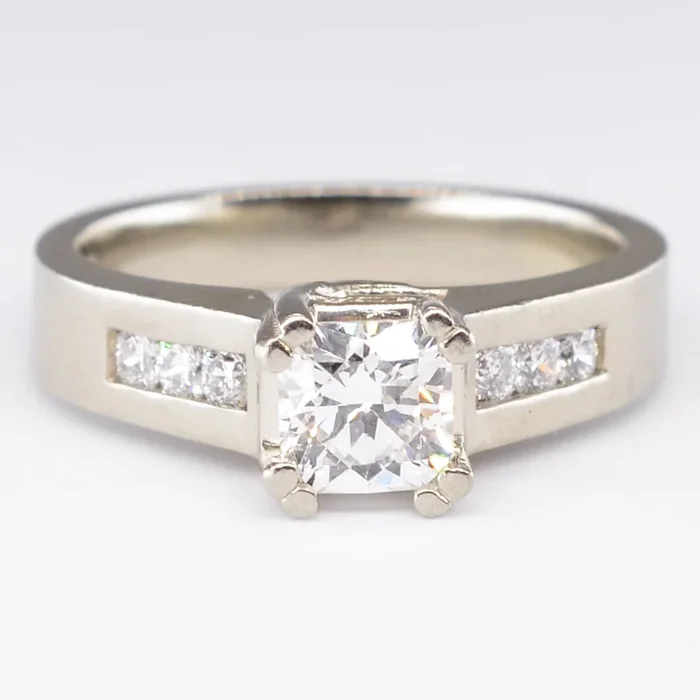 Flanders Cut Canadian Diamond Engagement Ring | 0.83ctw | SZ 6.25 |