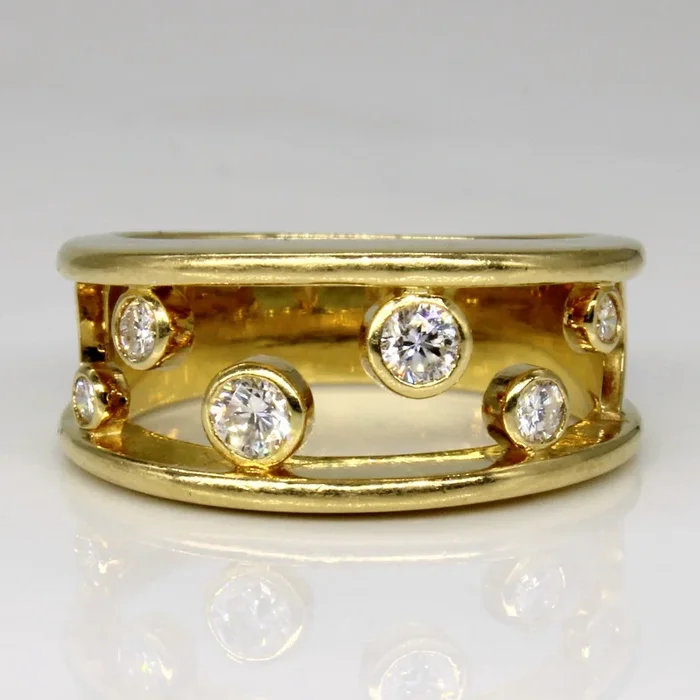 Floating Diamond Ring | 0.28ctw | SZ 5.5 |