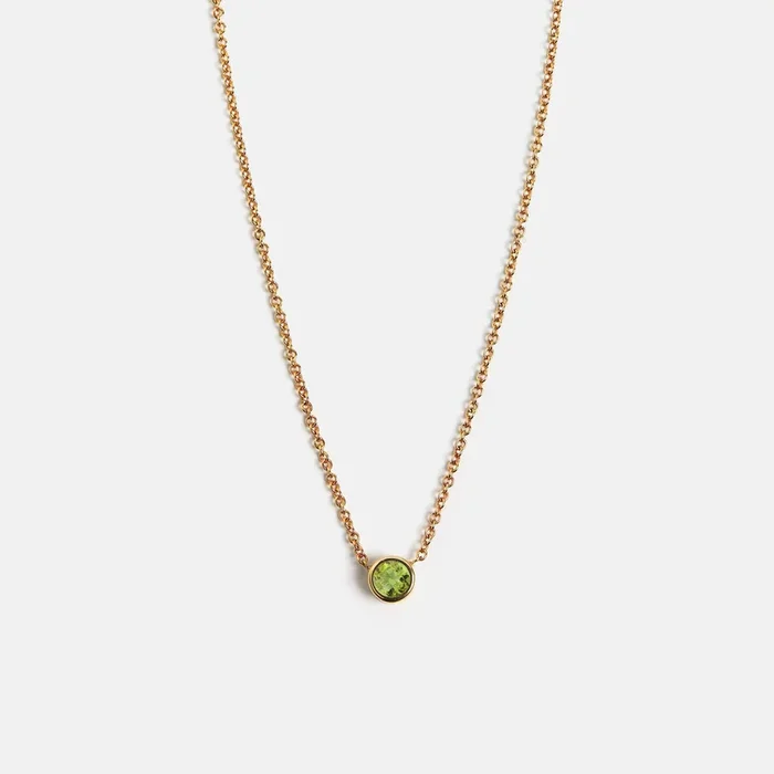 Ginta Necklace with Peridot