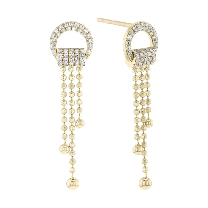 Glow Up Diamond Dangle Earrings
