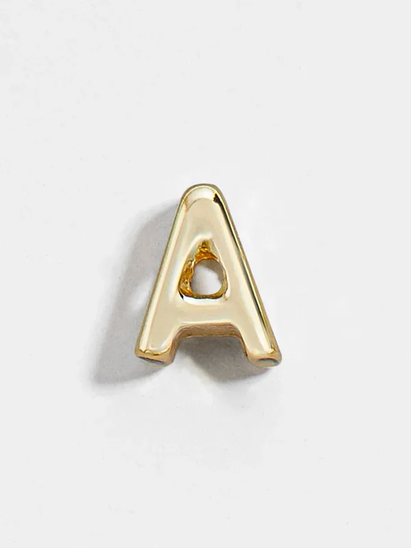 Gold Alpha Letter Bead – Gold