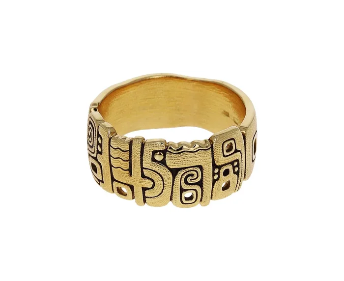 Gold Numbers Band