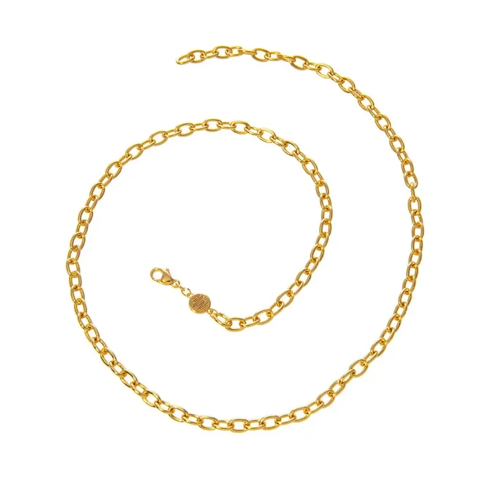Goldbug Collection Thick Cable Chain Necklace