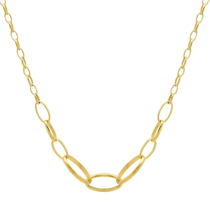 Graduated Edith Link Necklace