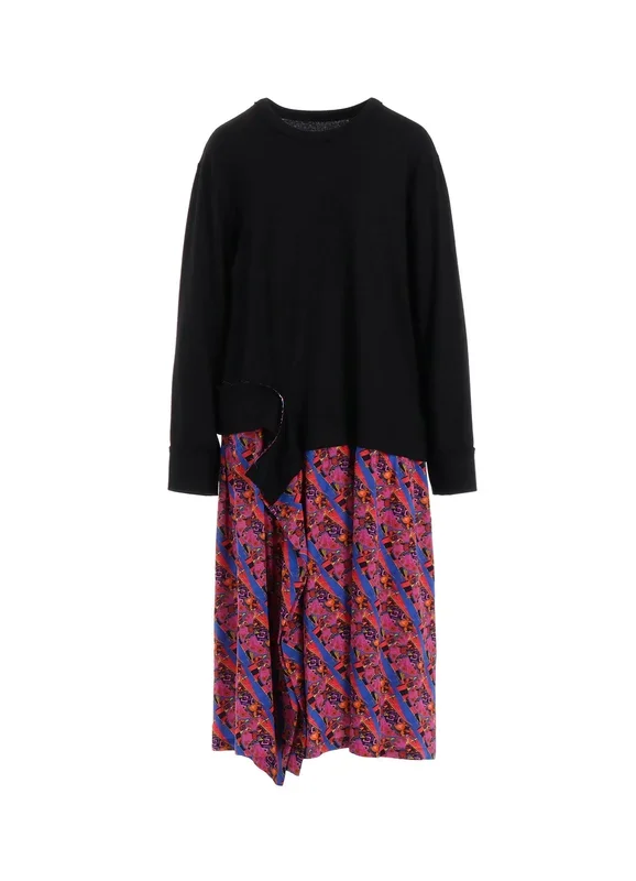 Ground Y × 『MONONOKE The Movie』 Collaborate Collection TENBIN PATTERN RAYON DOCKING DRESS