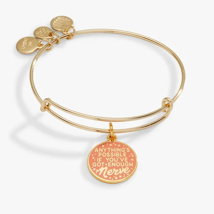 Harry Potter™ Ginny ‘Anything’s Possible If You’ve Got Enough Nerve’ Charm Bangle