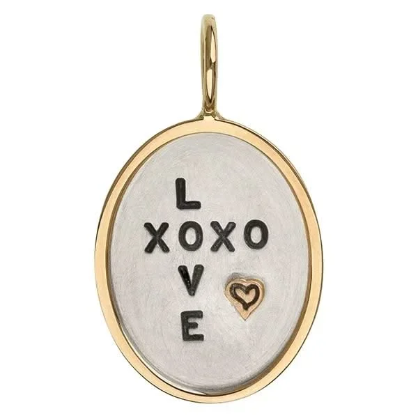 HEATHER B. MOORE Crossword “Love XOXO” Charm