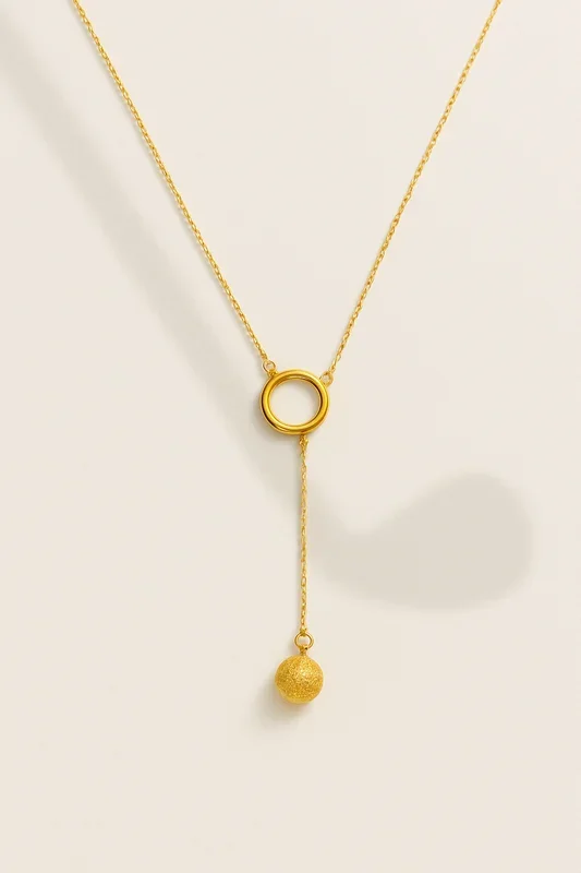 Hole in One ~ Golf Necklace