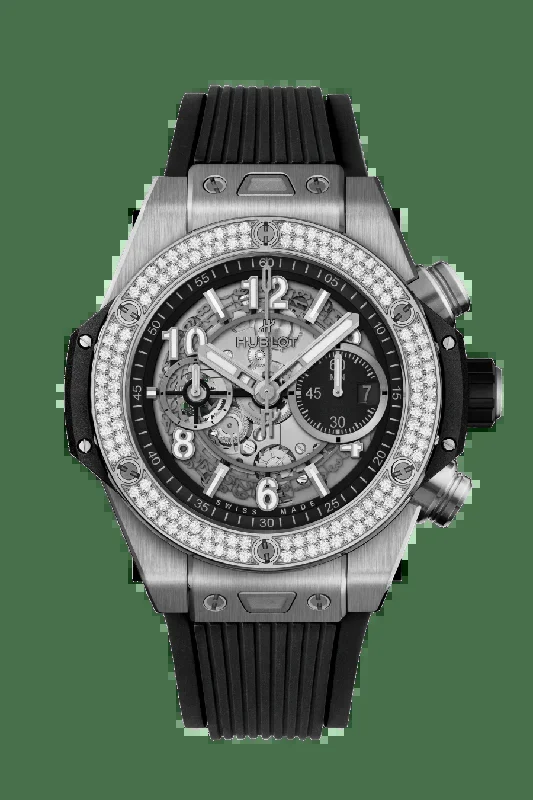 Hublot Big Bang Unico in Titanium with Diamond Bezel 44mm