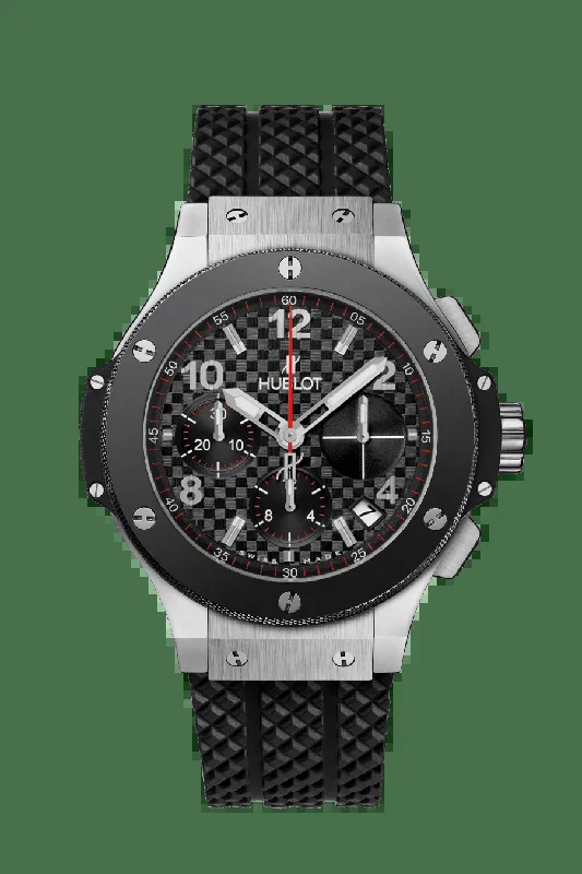 Hublot Big Bang with Black Checkered Dial in Stainless Steel 41mm
