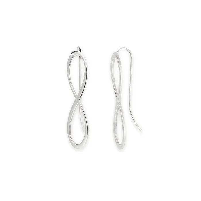 Infinity Symbol Drop Earrings