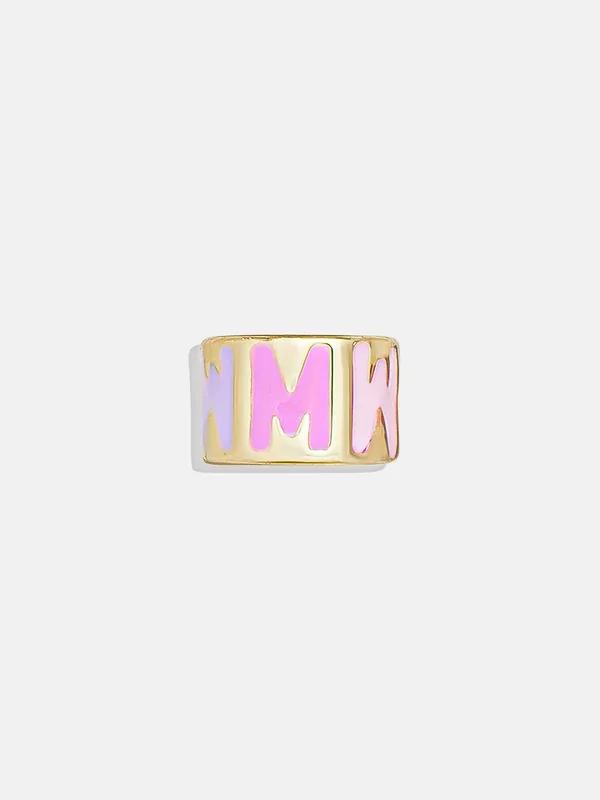Initial 360 Spinner Charm – M