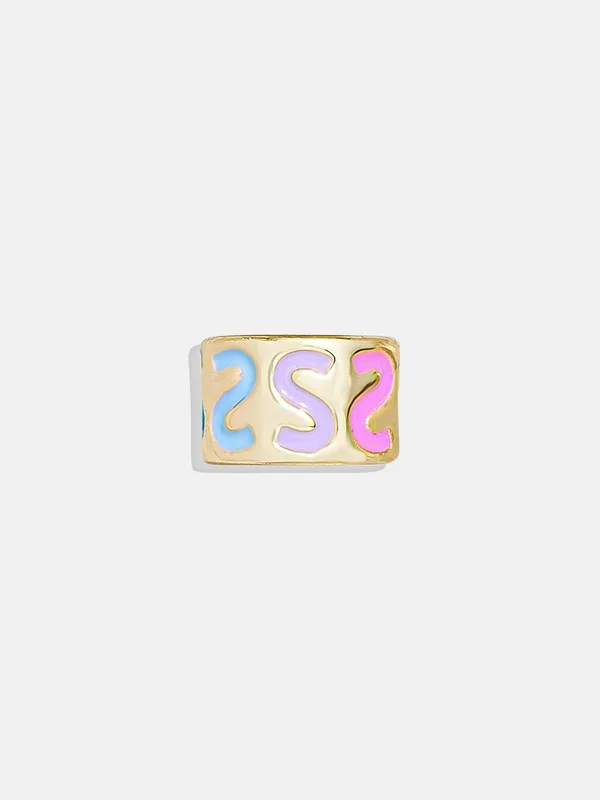 Initial 360 Spinner Charm – S