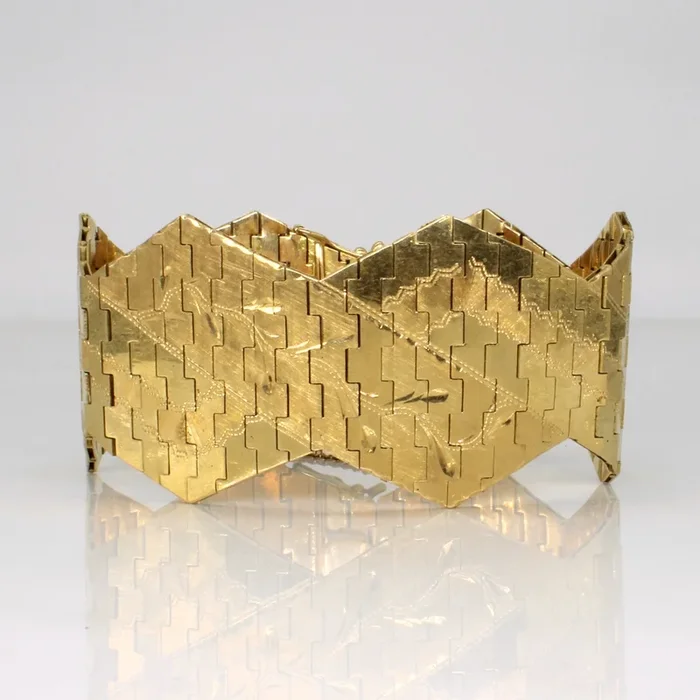 Interlocking Hexagonal Bracelet | 8″ |
