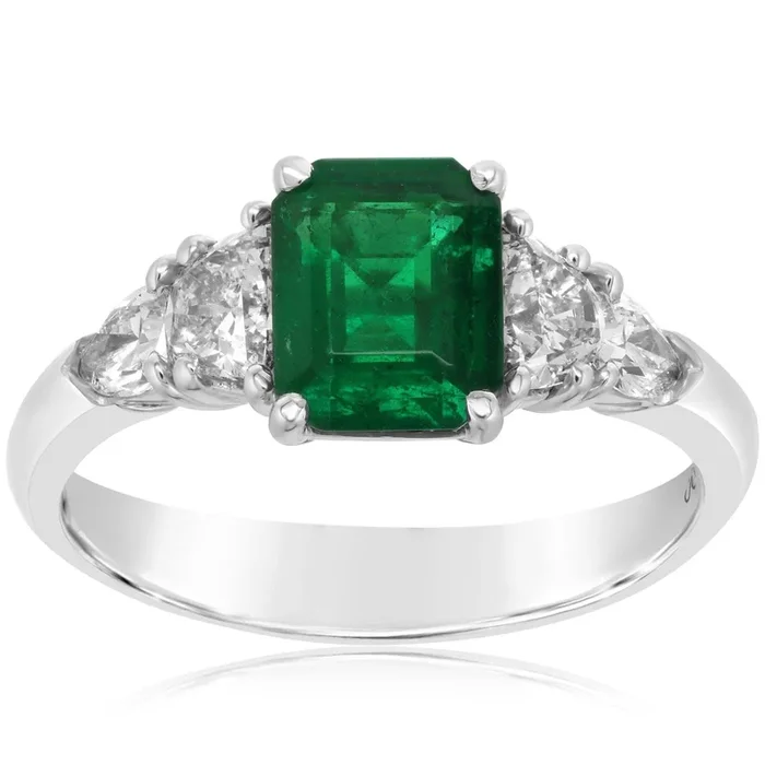 JB STAR Emerald & Diamond Ring