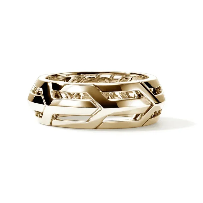 John Hardy Icon 50 Collection Yellow Gold Band