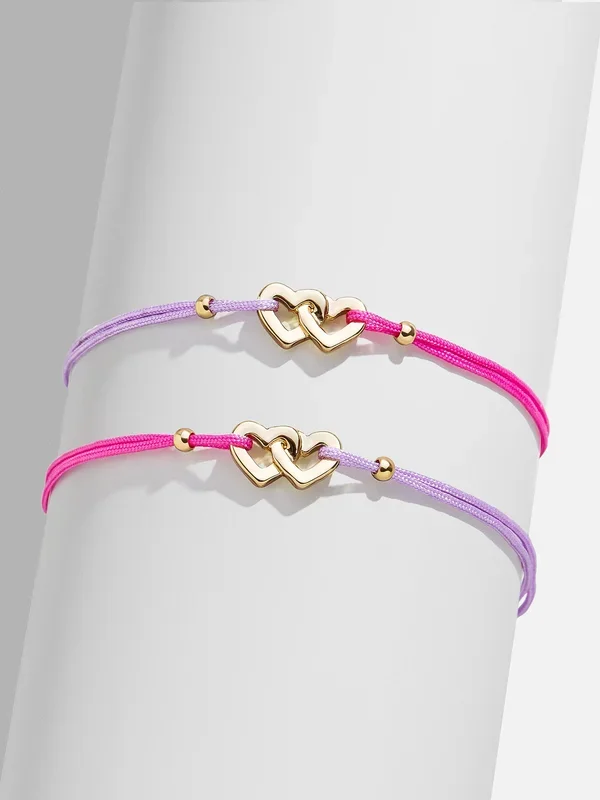 Kids’ Forever Friends Bracelet Set – Purple/Pink