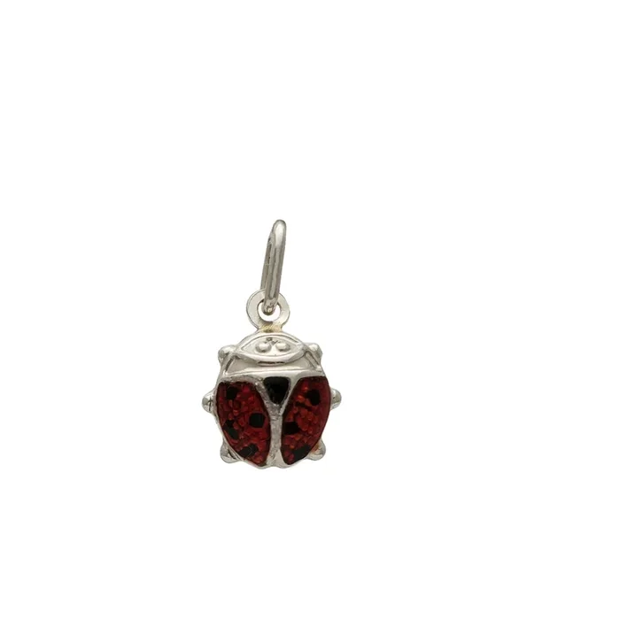 Ladybug Pendant (14K)