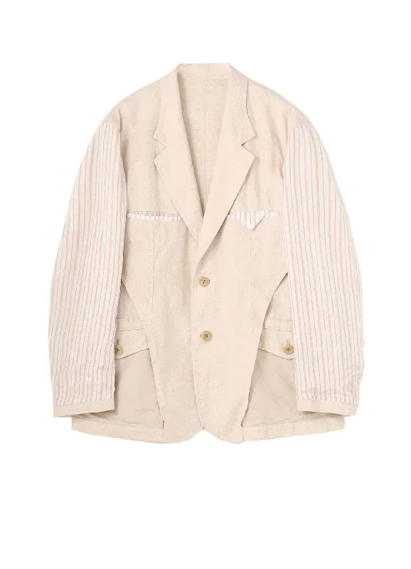 LI/C WASHER TWILL INSIDE OUT REVERSIBLE 2BS JACKET