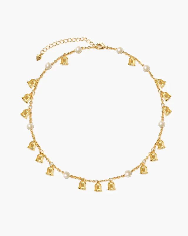 Lily of the Valley Pearl Choker