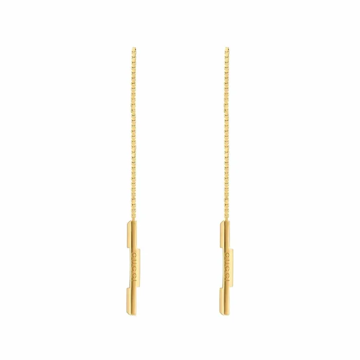 Link To Love Gucci Bar Thread Earrings