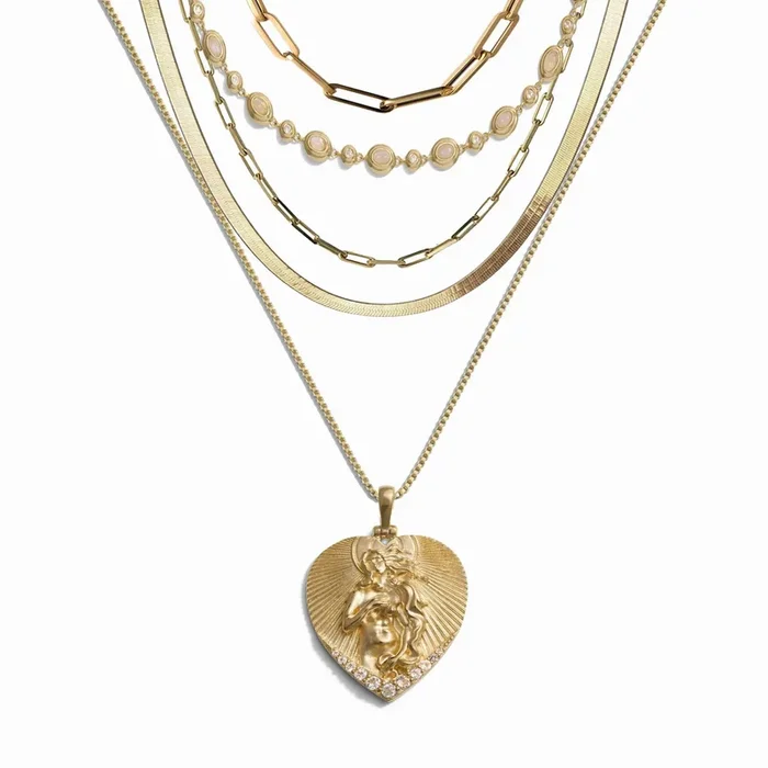 Lit From Within Necklace Set