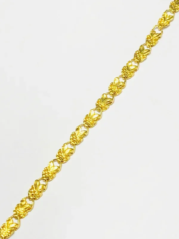Locked Heart Bracelet (24K)