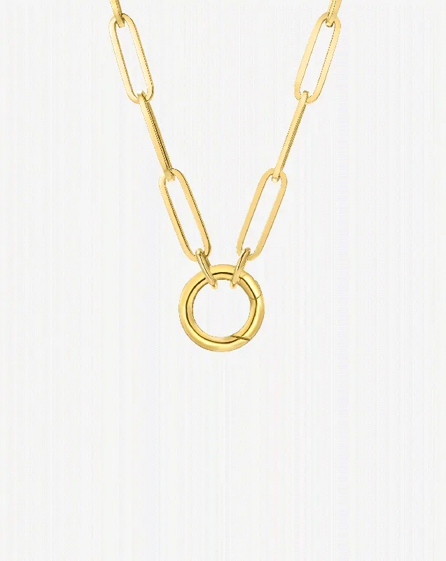 Long Clique Chain Necklace