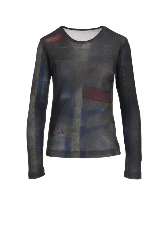 LYOCELL SMOOTH CREW NECK SLEEVE T