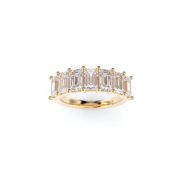 Maya Emerald Band Lab Grown Diamond