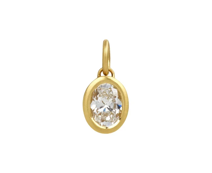 Medium Diamond Secrets of the Sea Charm Pendant ONLY