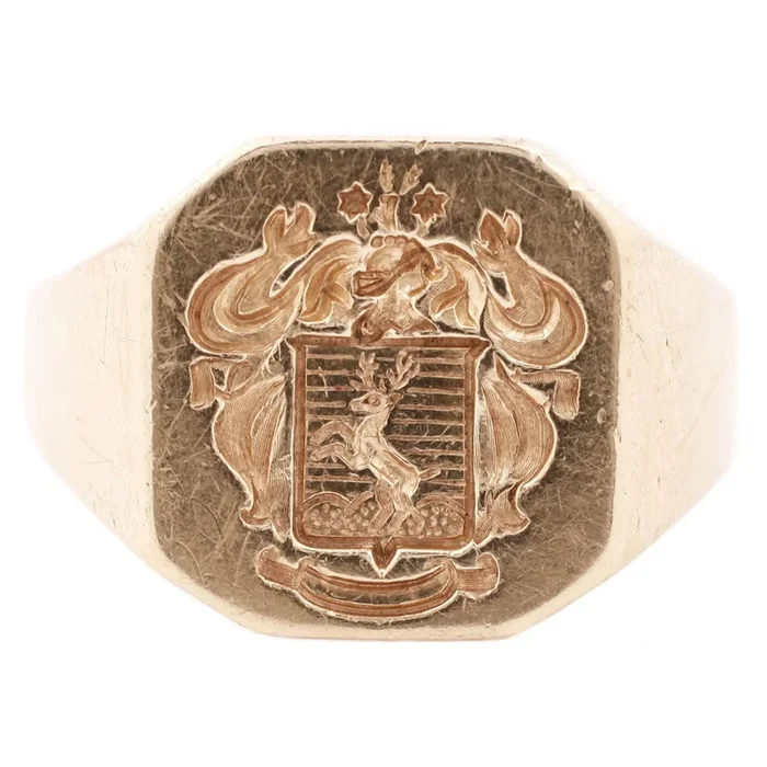 Men’s Stag Gold Signet