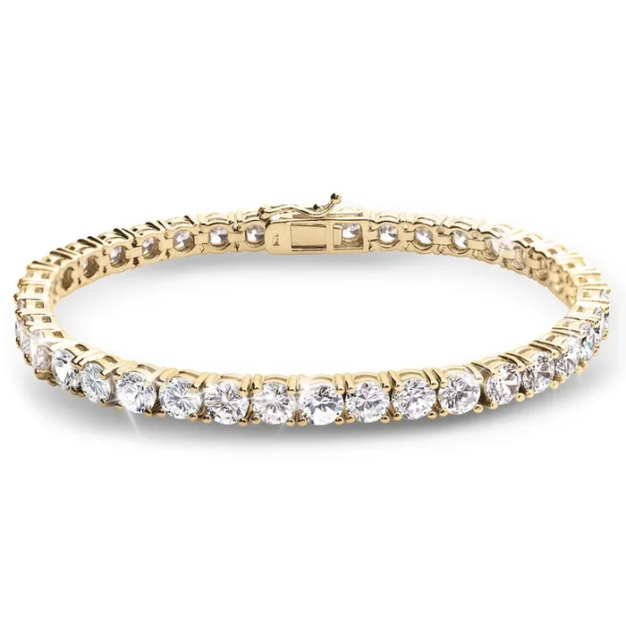 Millionaire Gold Tennis Bracelet