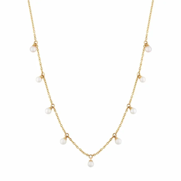 Mini Pearl Drop Necklace